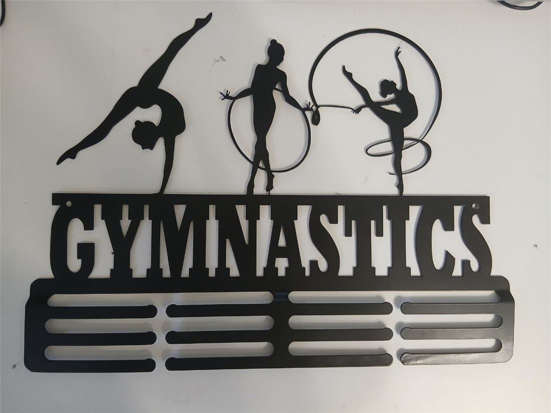 Медальница Gymnastics с гимнастками