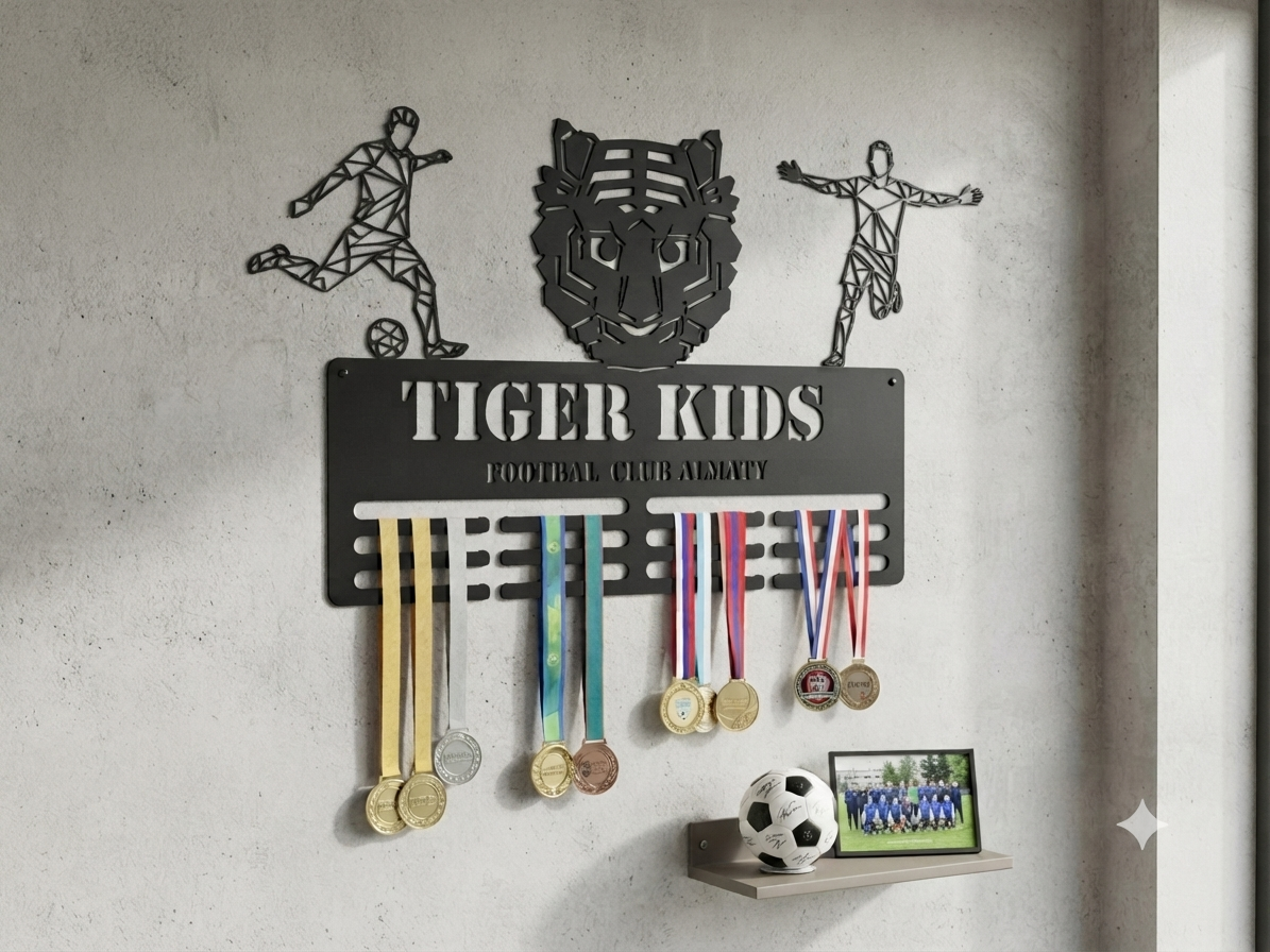 Медальница Tiger Kids Football Club